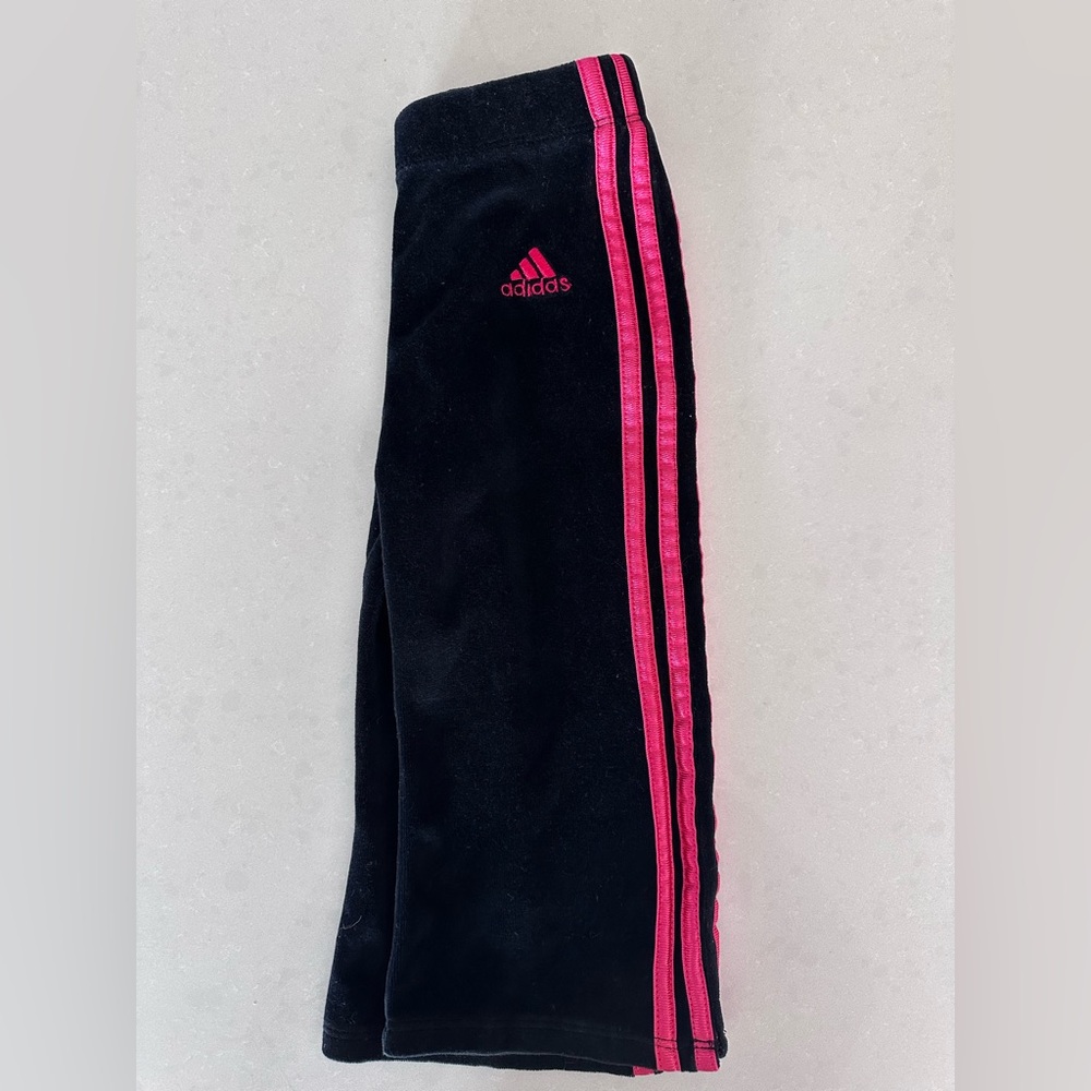 Toddler Adidas velour track pants. Size 24 months